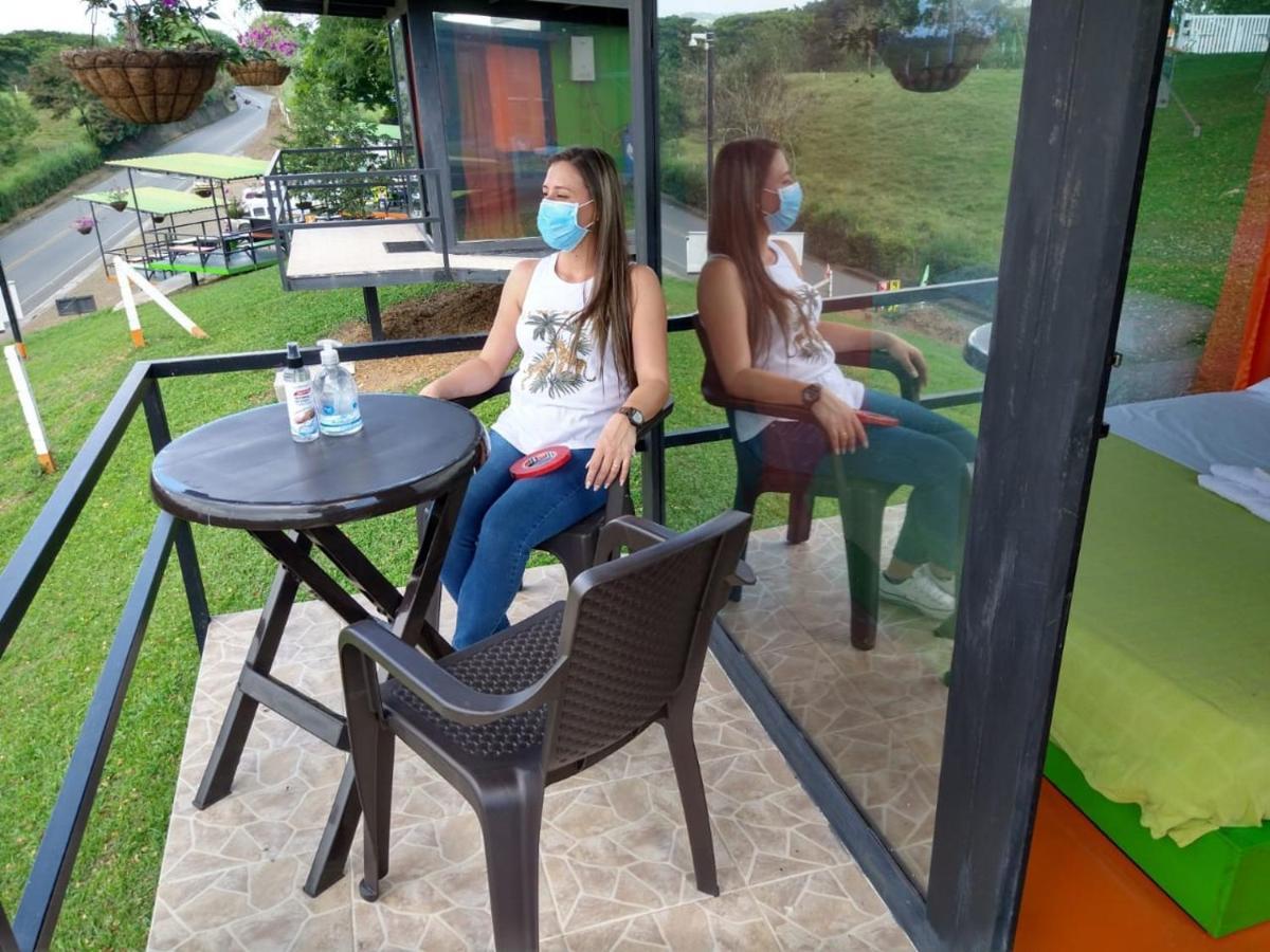 Glamping - Calochorno Hotel Alcalá Eksteriør billede